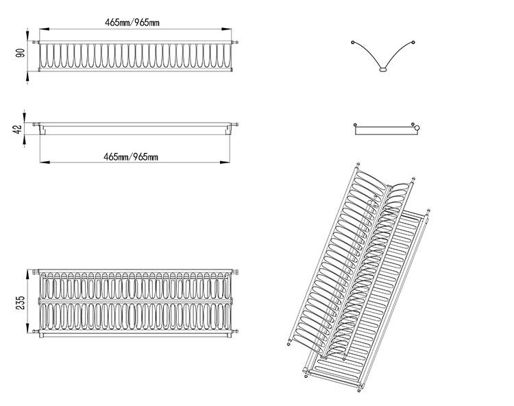 Dish-Rack-Size