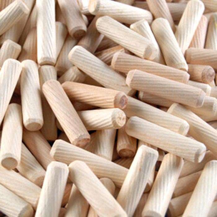 threaded wooden dowel