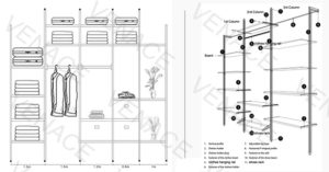 wardrobe closet eco system