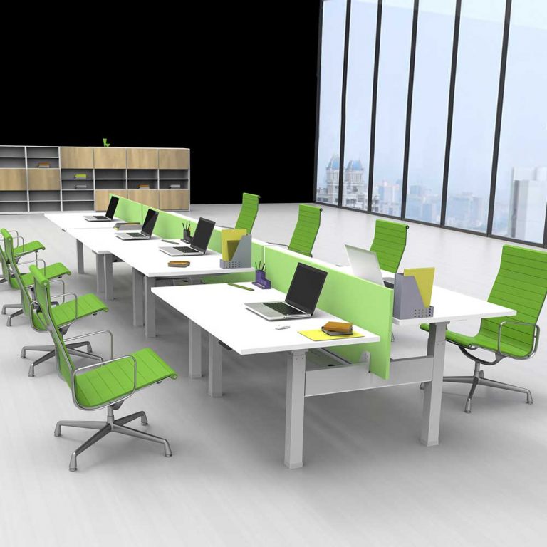 Double Desk Face to Face 2 Person Desk Venace