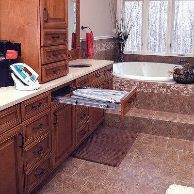 pull out ironing board