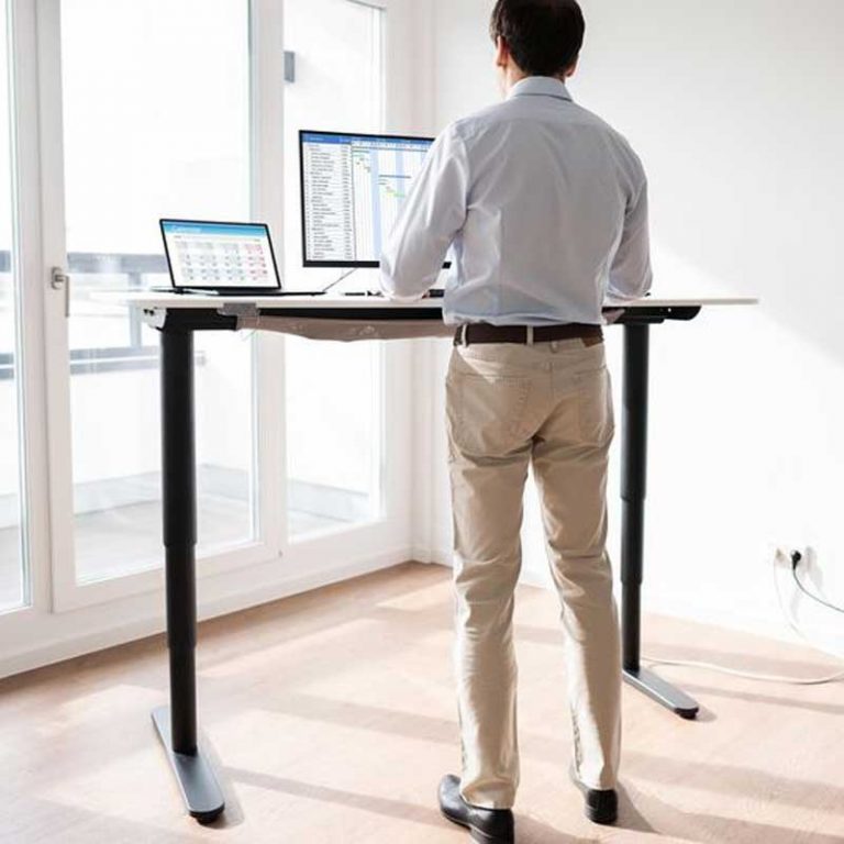 Best Standing Desk for Tall Person sit stand desk for tall person