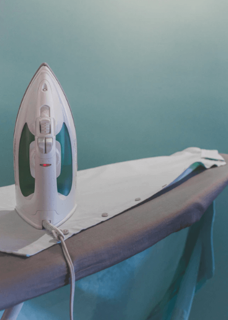 how to iron without ironing board