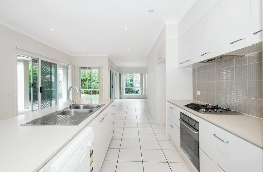 stainless kitchen