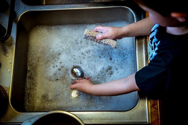 how to unclog a kitchen sink with standing water