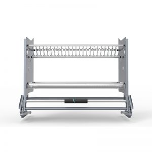 Dish Rack Pull Down Shelf