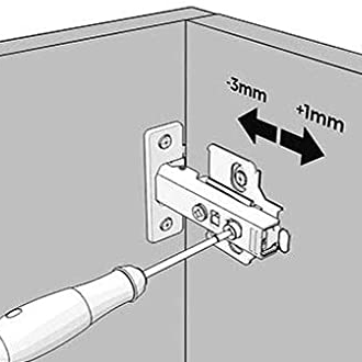 Front to back adjustment