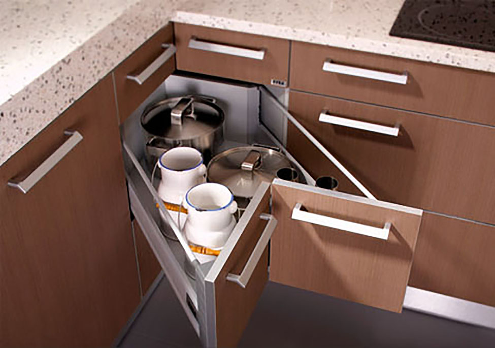 Corner Kitchen Cabinet Drawer