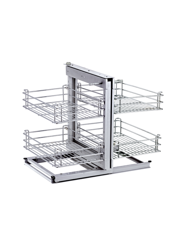 Magic Corner II Blind Corner Slide Out Kitchen Cabinet Organizer