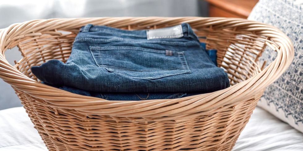 Wicker Laundry Basket