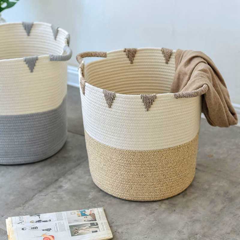 Woven Laundry Basket