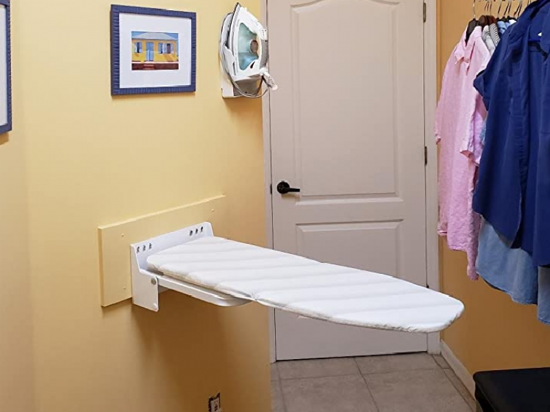 wall mounted ironing board