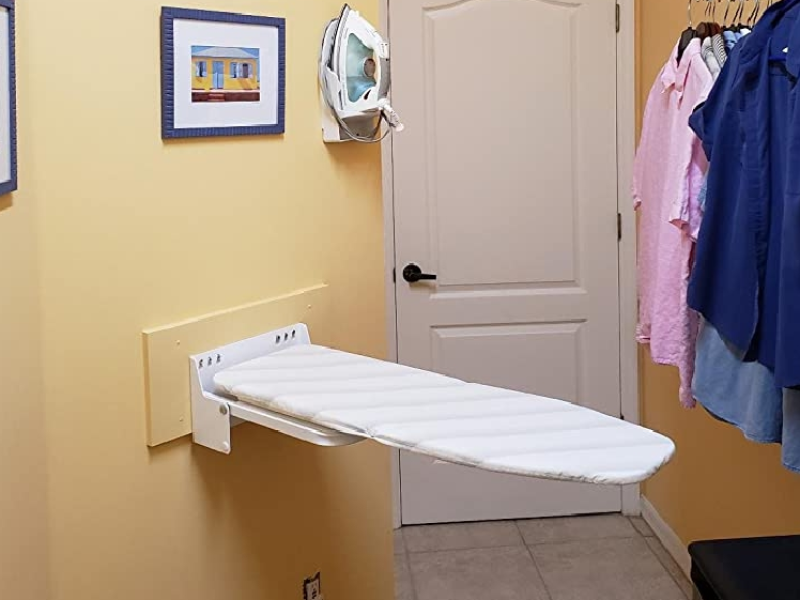 wall mounted ironing board